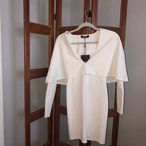 NWT Missguided White Cap Style Dress